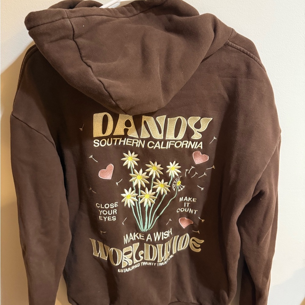 Southern California Brown Graphic Hoodie